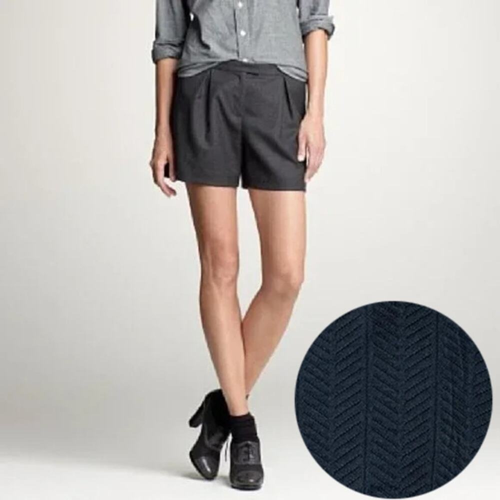 J. Crew Textured Black Anklets Socks NWOT